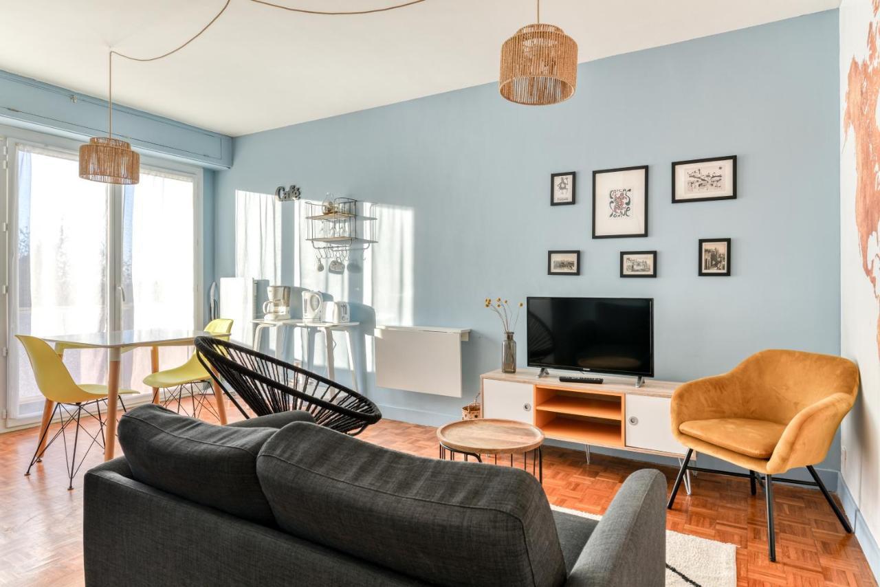 Les Couleurs Du Monde ! Parking Et Balcon Apartment Каркасон Екстериор снимка